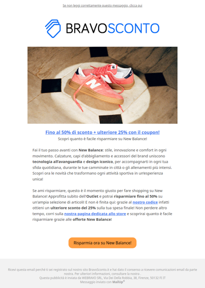 Fino al 50% di sconto + ulteriore 25% con il coupon!