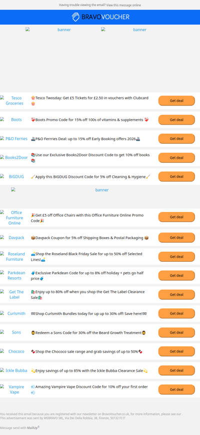 🦇🎃🛍️No tricks, just treats with this week's best deals and discounts! 🦇🎃🛍️