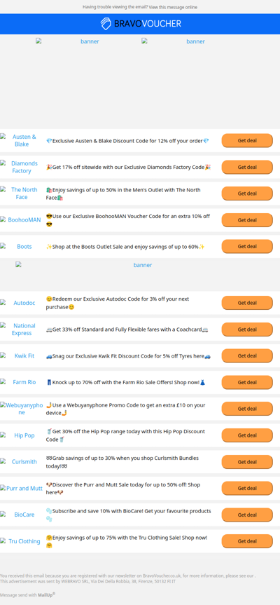 🍂💷 Let’s make it a No-Overspend November! Start saving with this week's best deals! 🍂💷