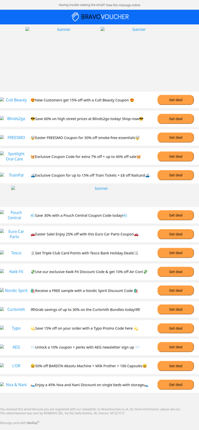 🐰 No bunny does deals like this! Check out this week's best offers 🐰🧺🐣