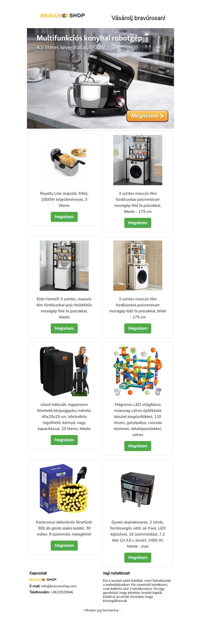 🎄Karácsonyig még odaér!🎄Multifunkciós konyhai robotgép, 1700W, csak 26.990 Ft!