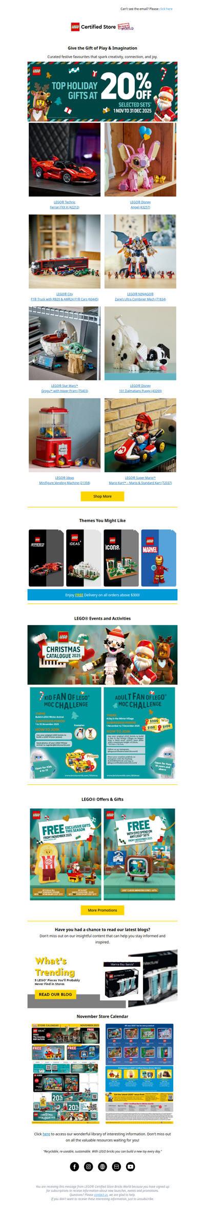 Make Gifting Easy This Christmas with These LEGO® Sets!