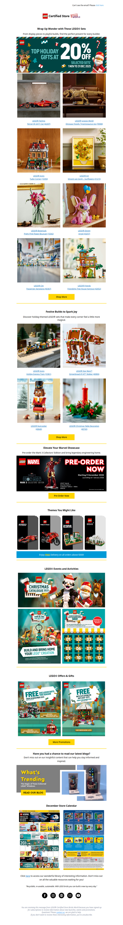 Unwrap Festive Favourites with These LEGO® Sets!