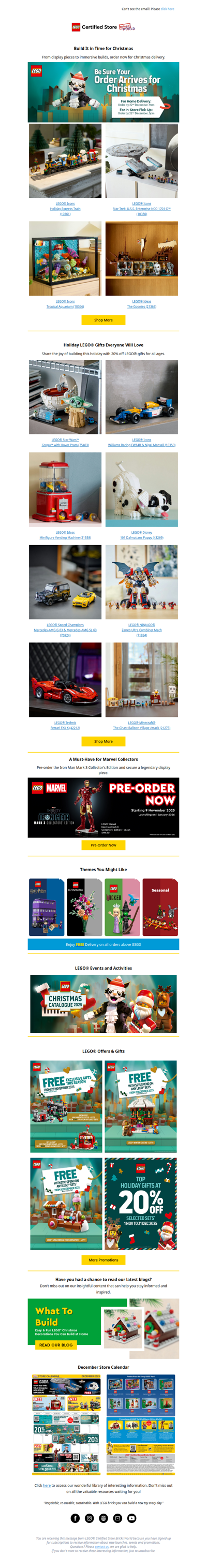 Celebrate the Season with These LEGO® Sets!