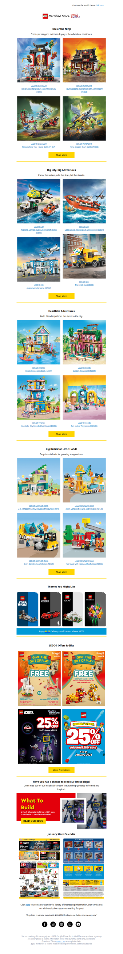 Power Up Playtime with These LEGO® Sets!