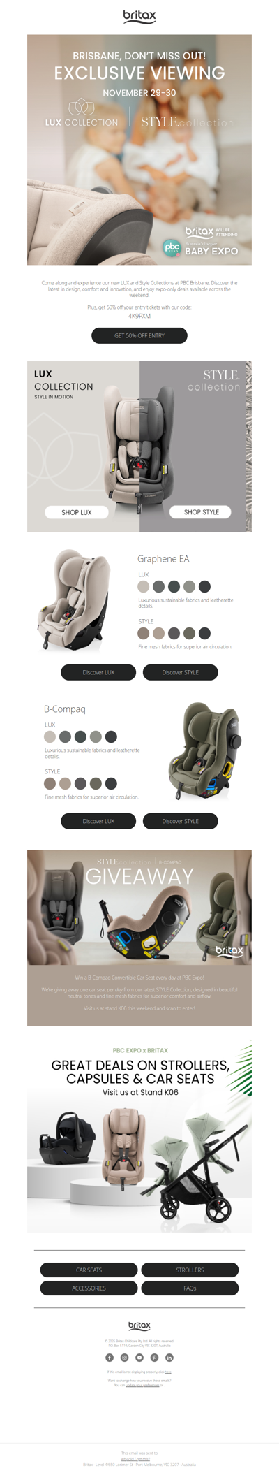 We're bringing LUX and Style to PBC Brisbane ✨