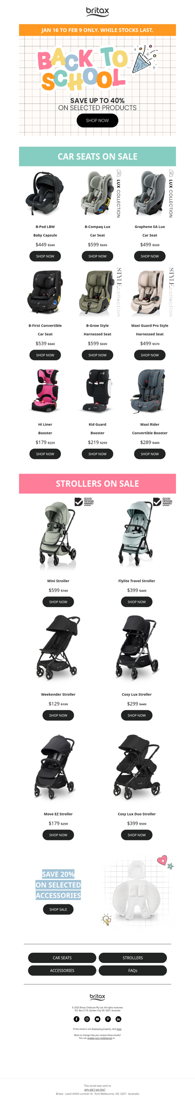 Your school-run setup, sorted 📚