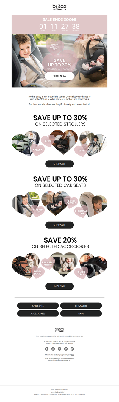 Mother's Day Sale ending soon!