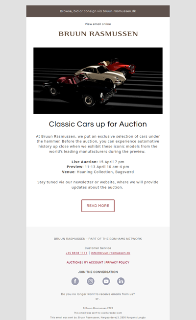 Do you dream of classic cars or a youngtimer?