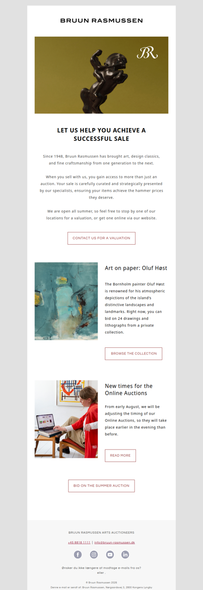 Go for a successful auction sale