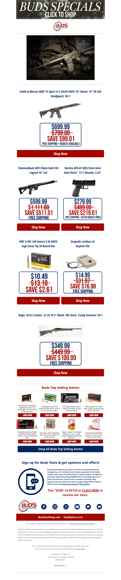 ❄️Stock Up for the New Year with Savings on Beretta, Ruger, Diamondback and More🤩