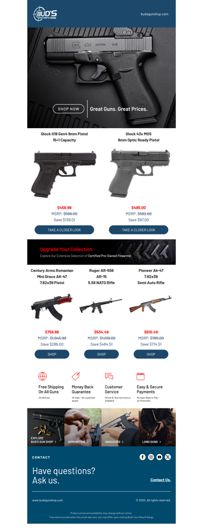 Locked & Loaded with Savings