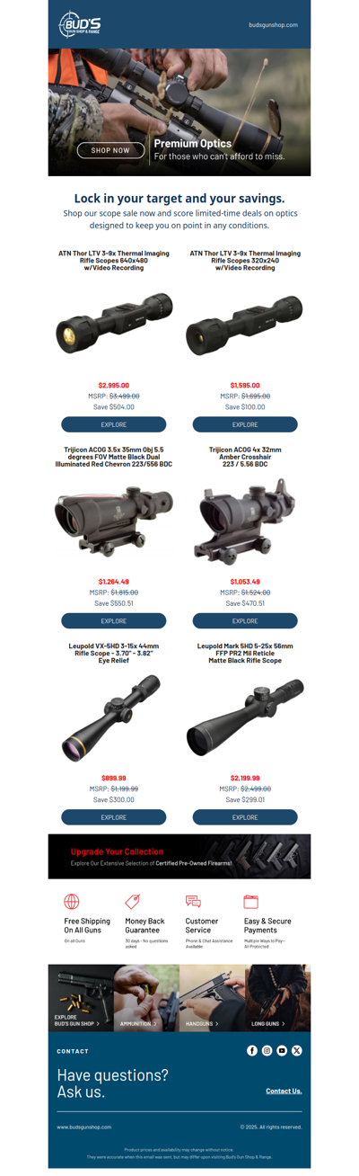 Elite Rifle Scopes