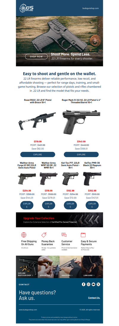 The Classic .22 You Can Count On