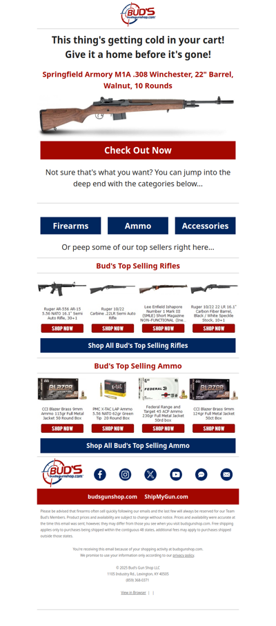 This thing's getting cold in your 🛒!