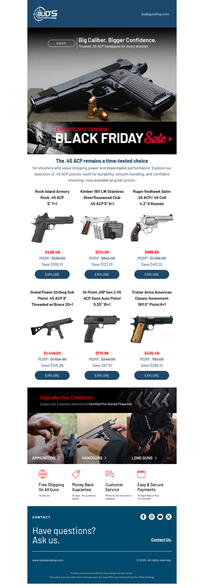 Find the .45 You’ve Been Looking For