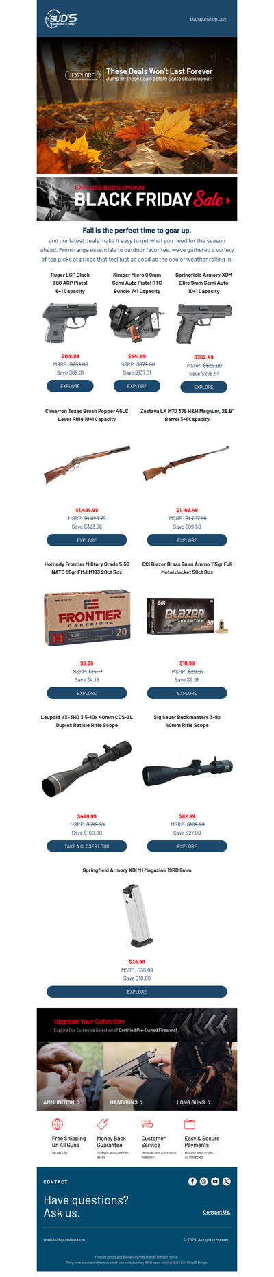 Changing Leaves and Temps