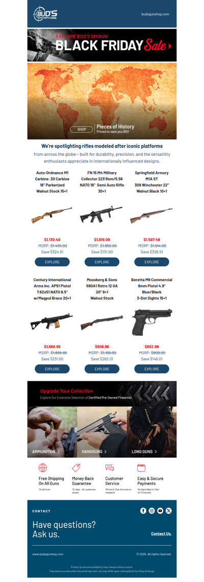 Firearms from Around the World