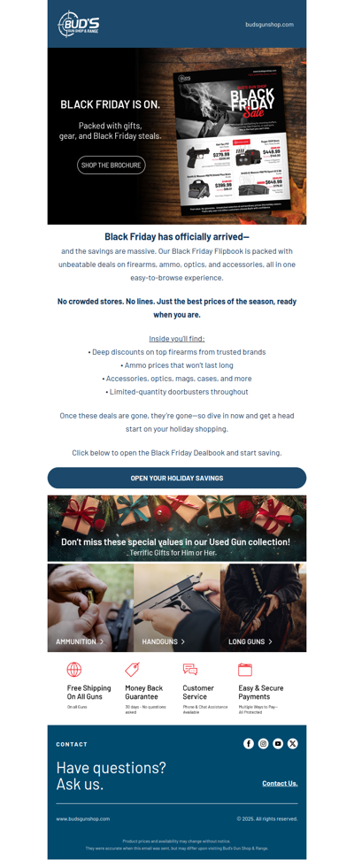 Black Friday Dealbook is LIVE NOW!