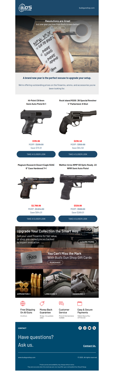 New Year, New Upgrades