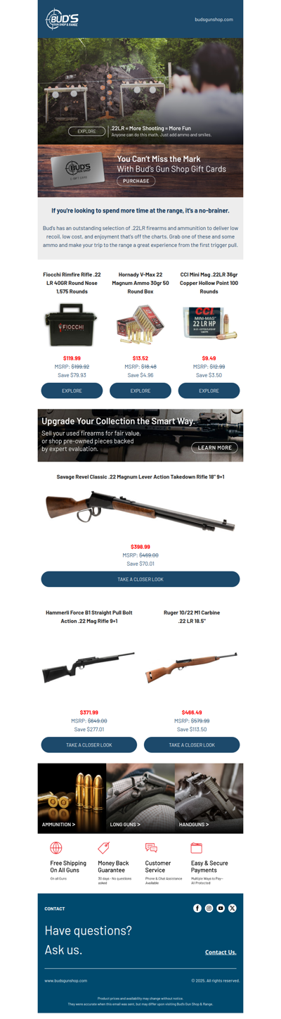 Bring More Ammo and Extend Your Range Days