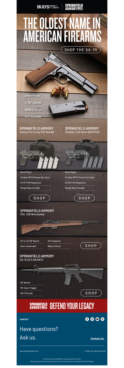 If You're Looking for Fantastic Pricing on Springfield