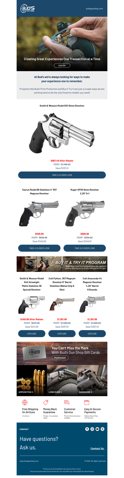 The World Revolves Around YOU at Bud’s