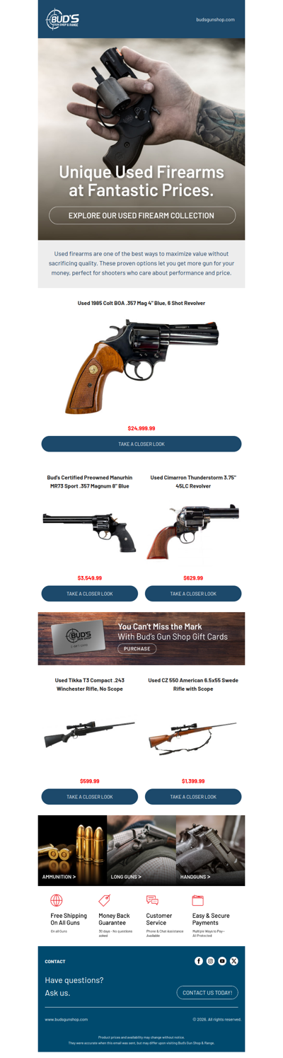 Used Firearms Done Right