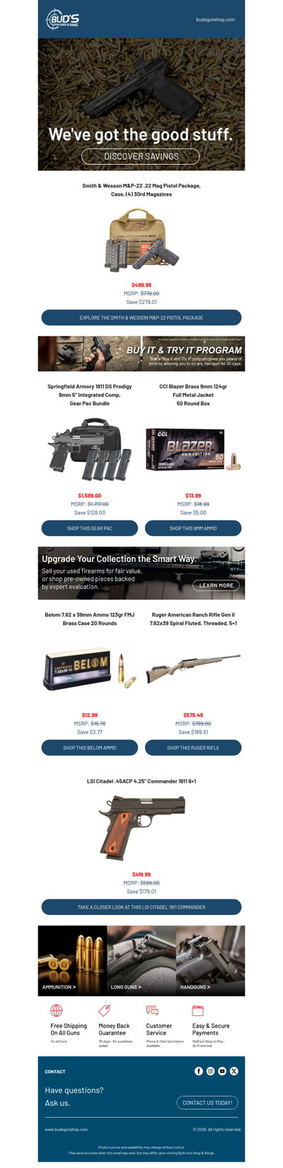 At Bud's, We've Got Bundles for Everyone