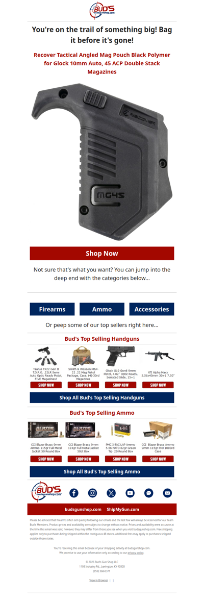 You're on the trail of something big...