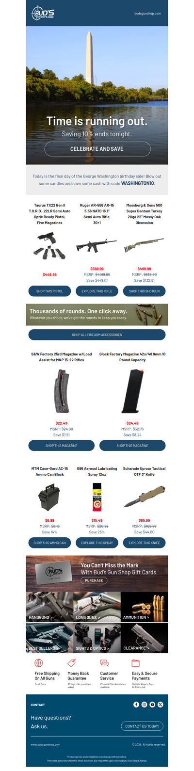 Today is Your Last Day to Save 10%