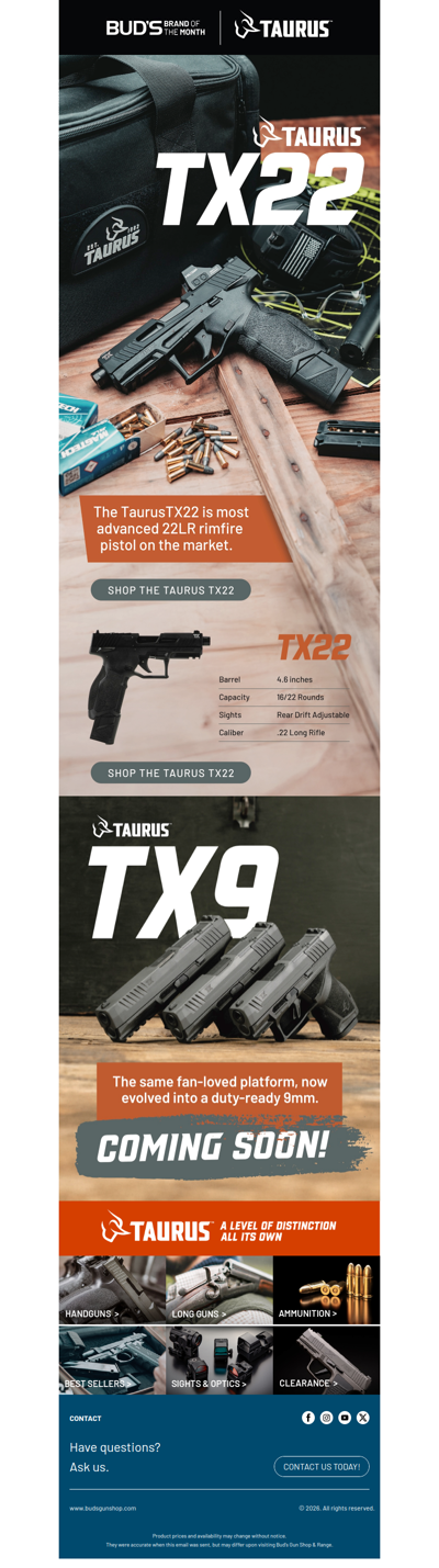 Last Shot at Taurus Savings