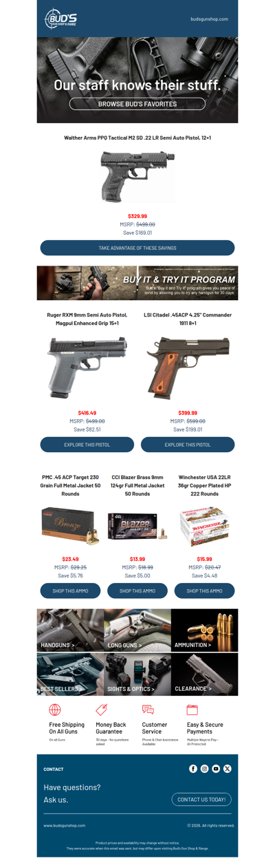 Big Savings on Staff Favorites