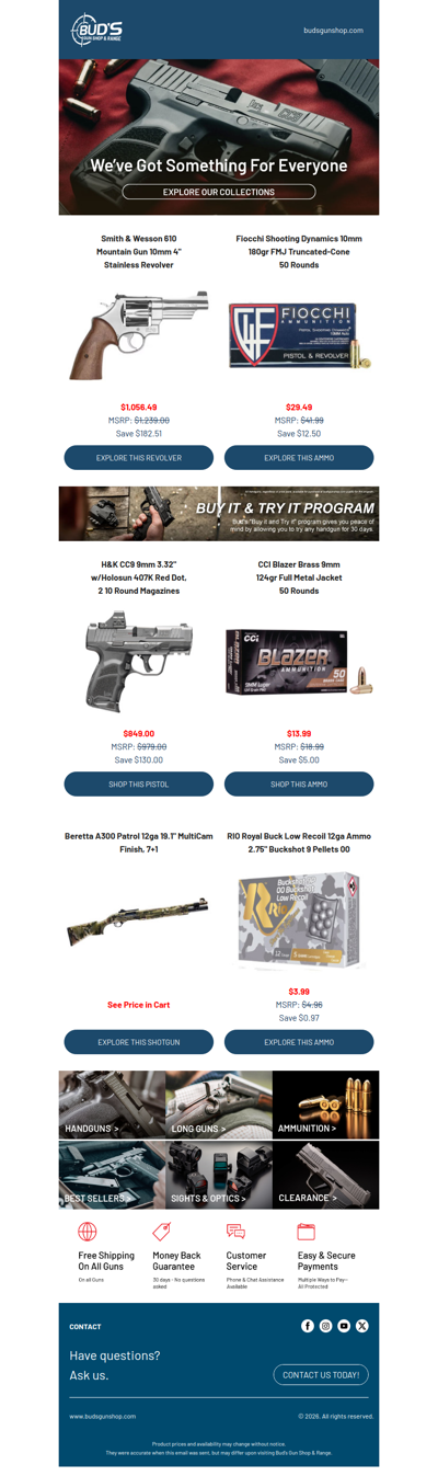 Bud’s Delivers a Full Spectrum of Items