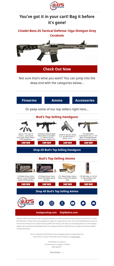 🛒 It's in your cart...