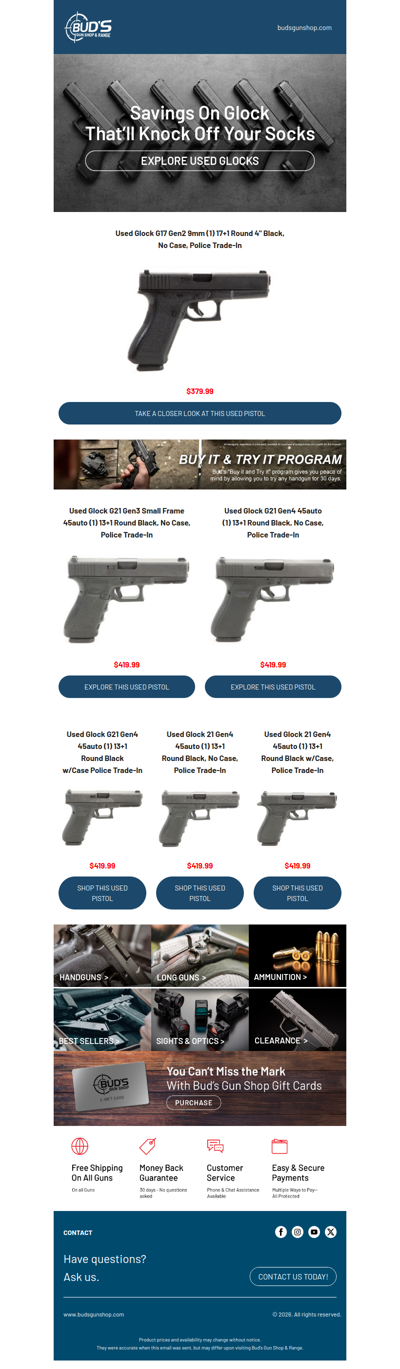 Did Someone Say Glock Deals?