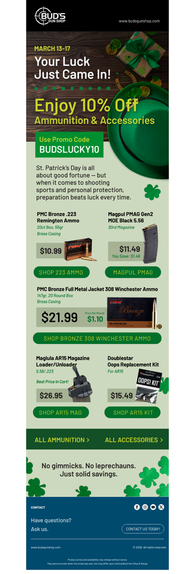 It's Your Lucky Day!