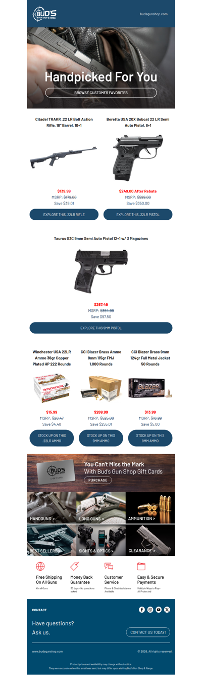 More Inventory = Bigger Savings
