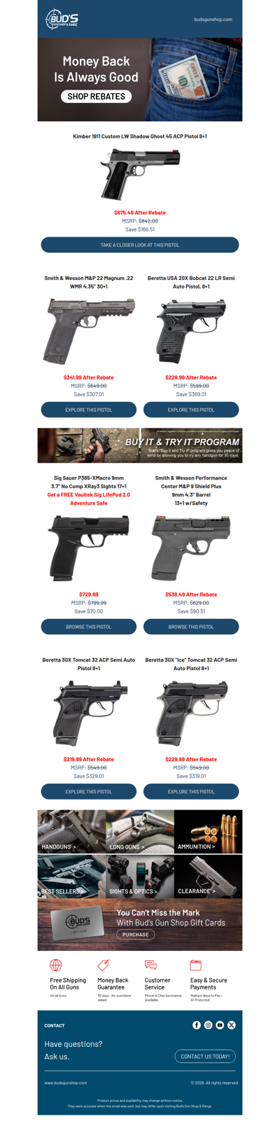 Rebates = Big Savings