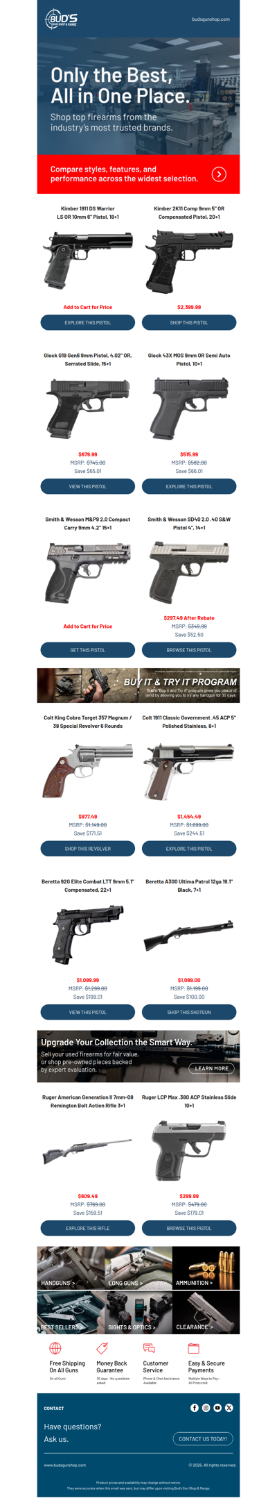 Top Brands. Endless Options.