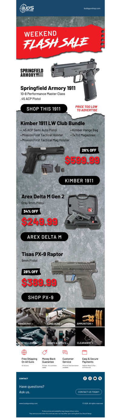 Flash Sale: Major Markdowns