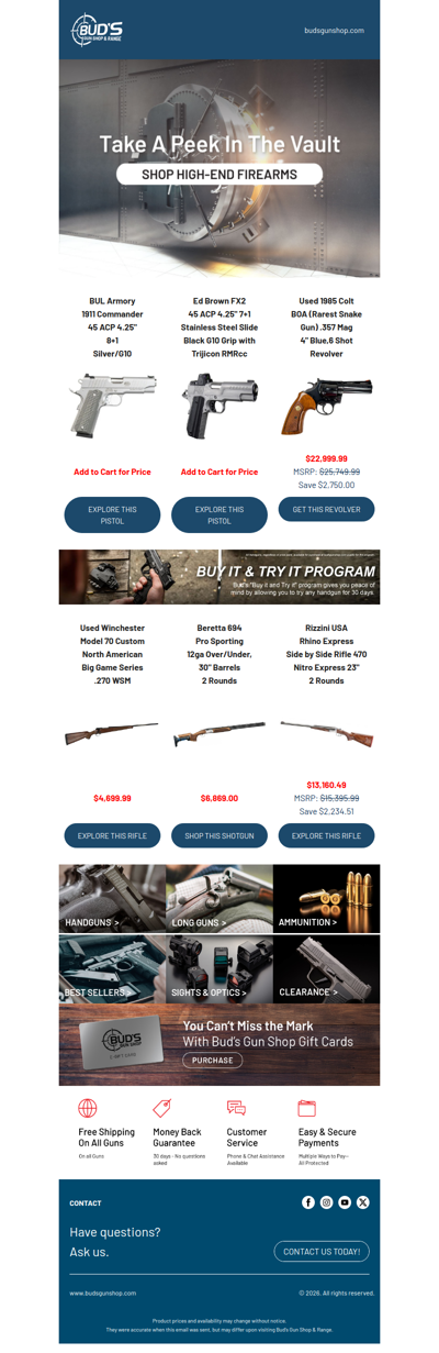 The Vault Door Is Open