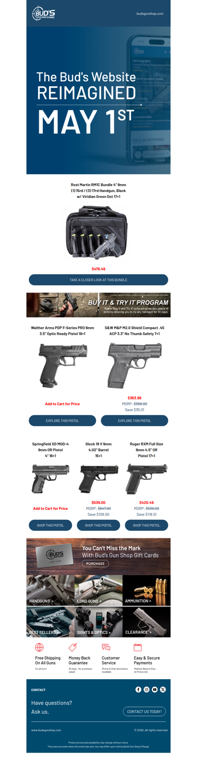 A Completely Reimagined Bud's Website Is Coming