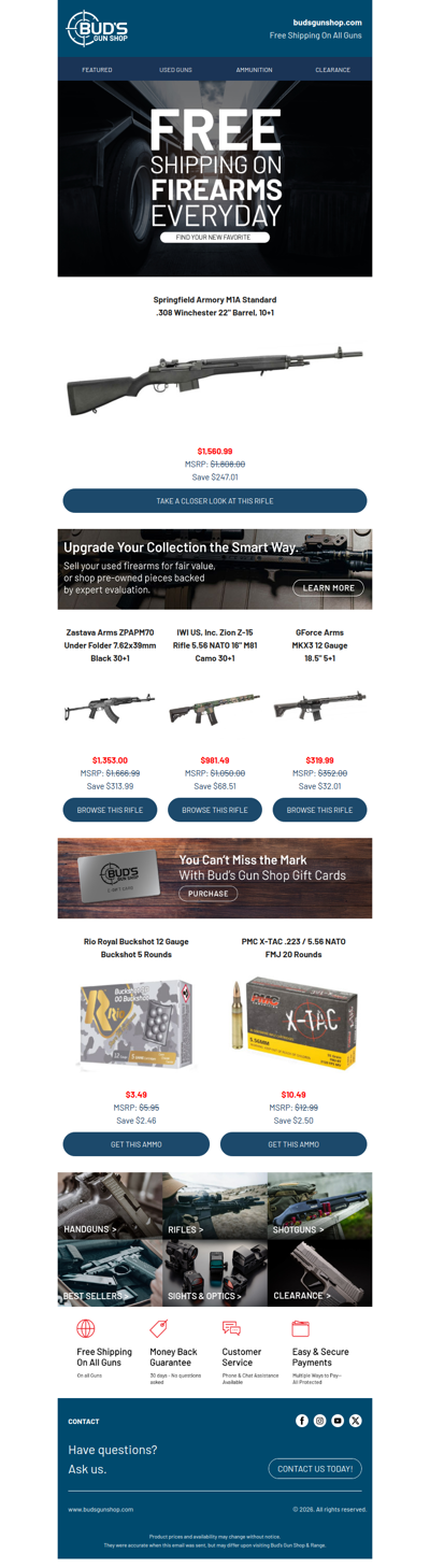 Bud's Ships Guns Free