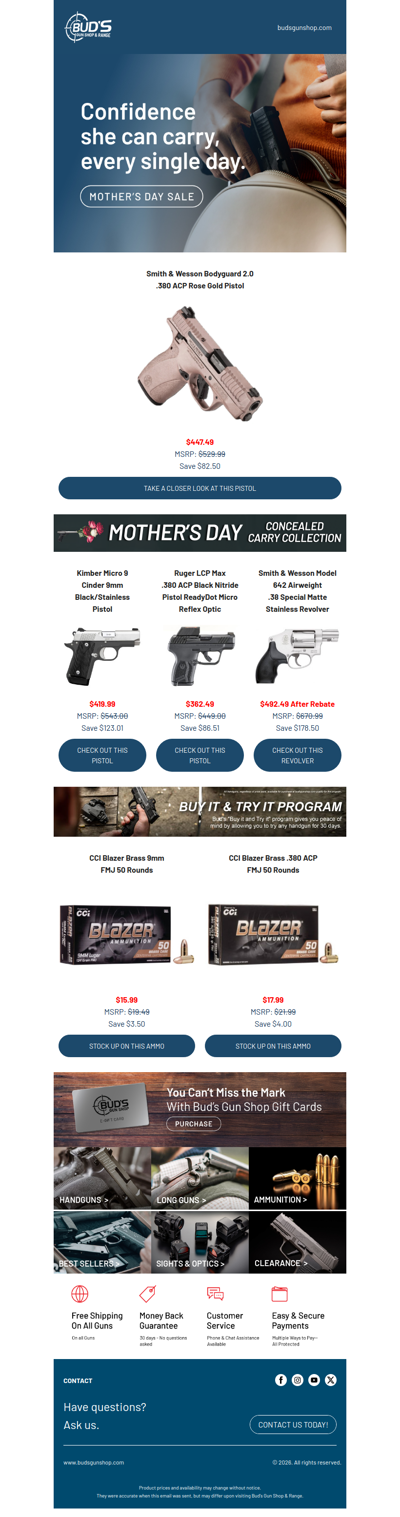 Concealed Carry Picks Perfect For Mom
