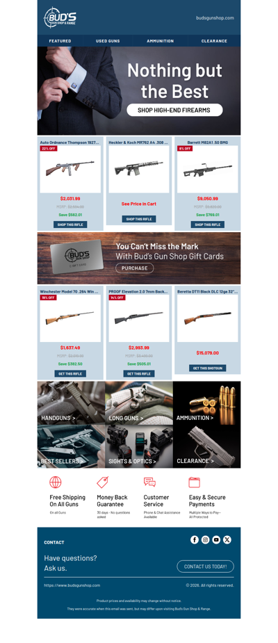 You Don't Need A Tuxedo To See This High-End Firearm Collection