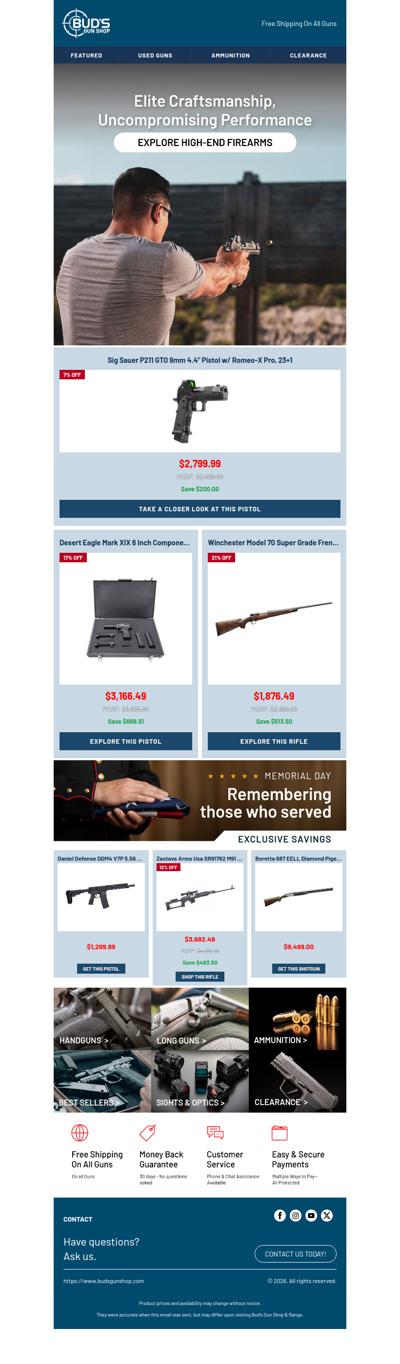 These Guns Prefer Their Martinis Shaken, Not Stirred