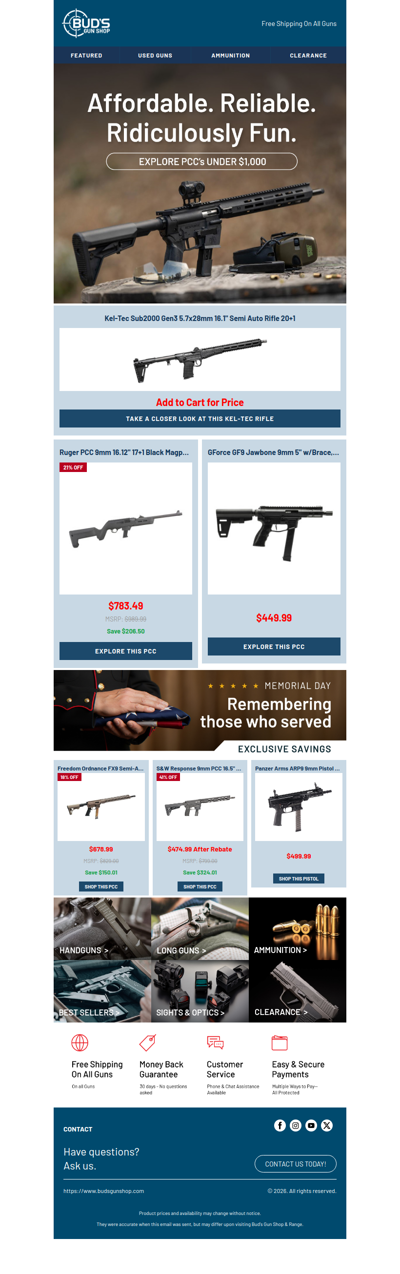 PCC's Under $1,000