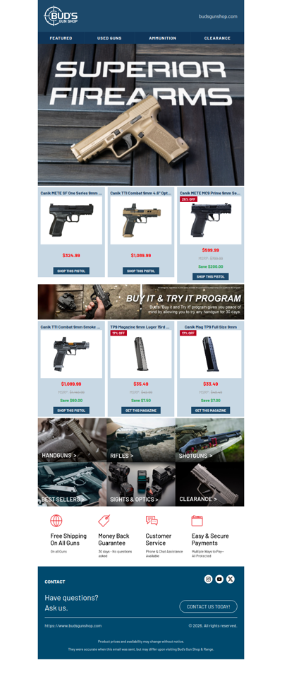 Canik USA Favorites Are Now In Stock