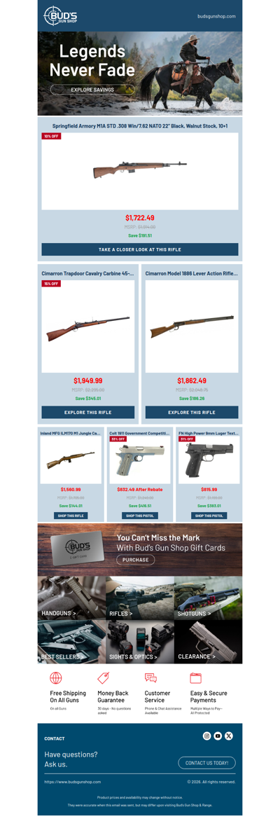 The Guns That Wrote Our Story